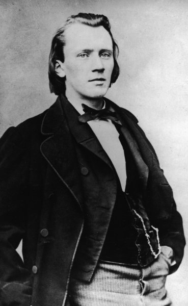 A young Johannes Brahms