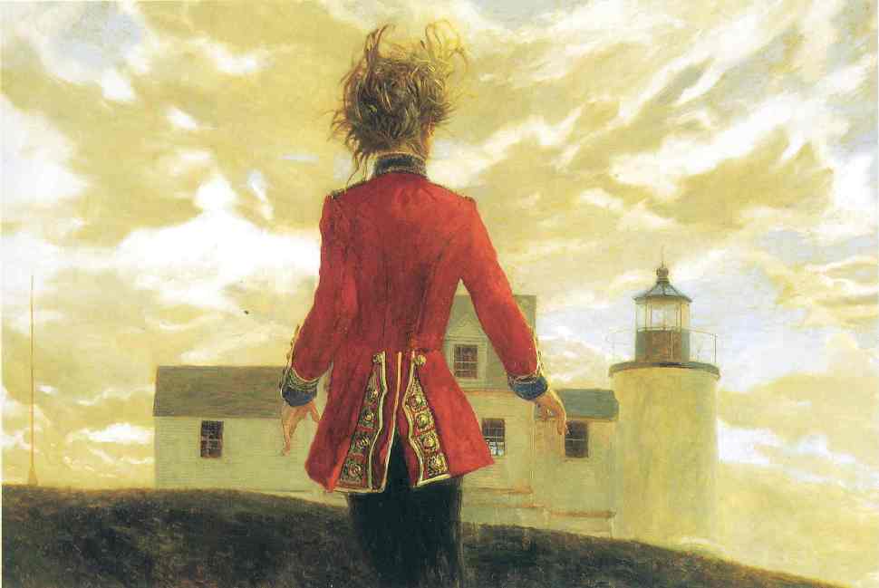 Lighthouse (1993) Oil on panel, 30 x 45 inches