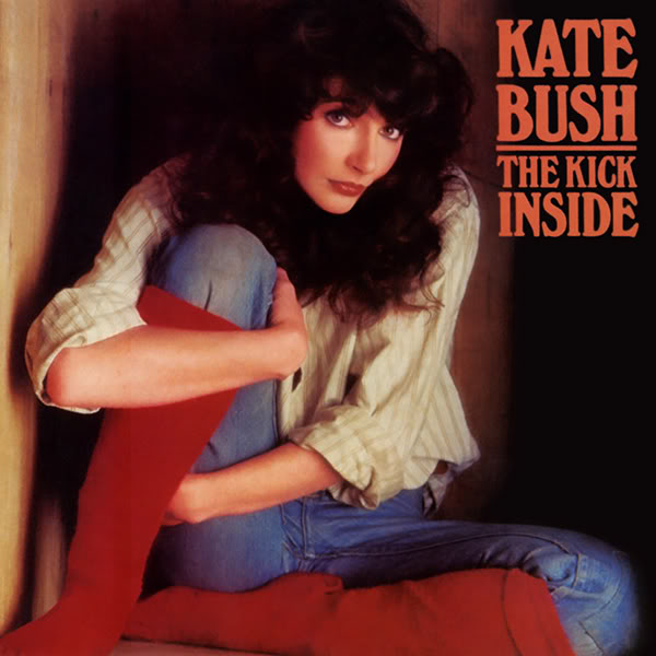 The album cover for the U.S. release of The Kick Inside