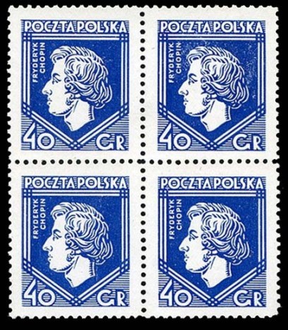 Chopin stamp