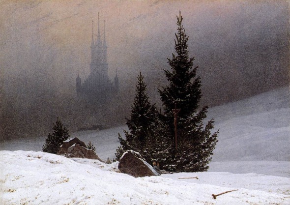 Winter Landscape (~1811), by Caspar David Friedrich