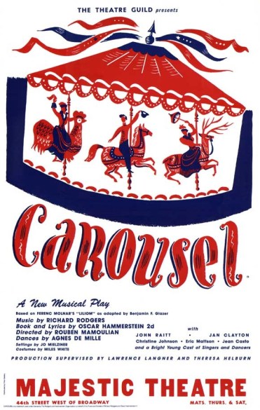 Another layer of trivia: the lead in the original Broadway production of Carousel was John Raitt, father of Bonnie Raitt, a fine guitarist in her own right