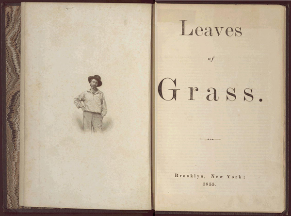 A first edition (1855) of Leaves of Grass